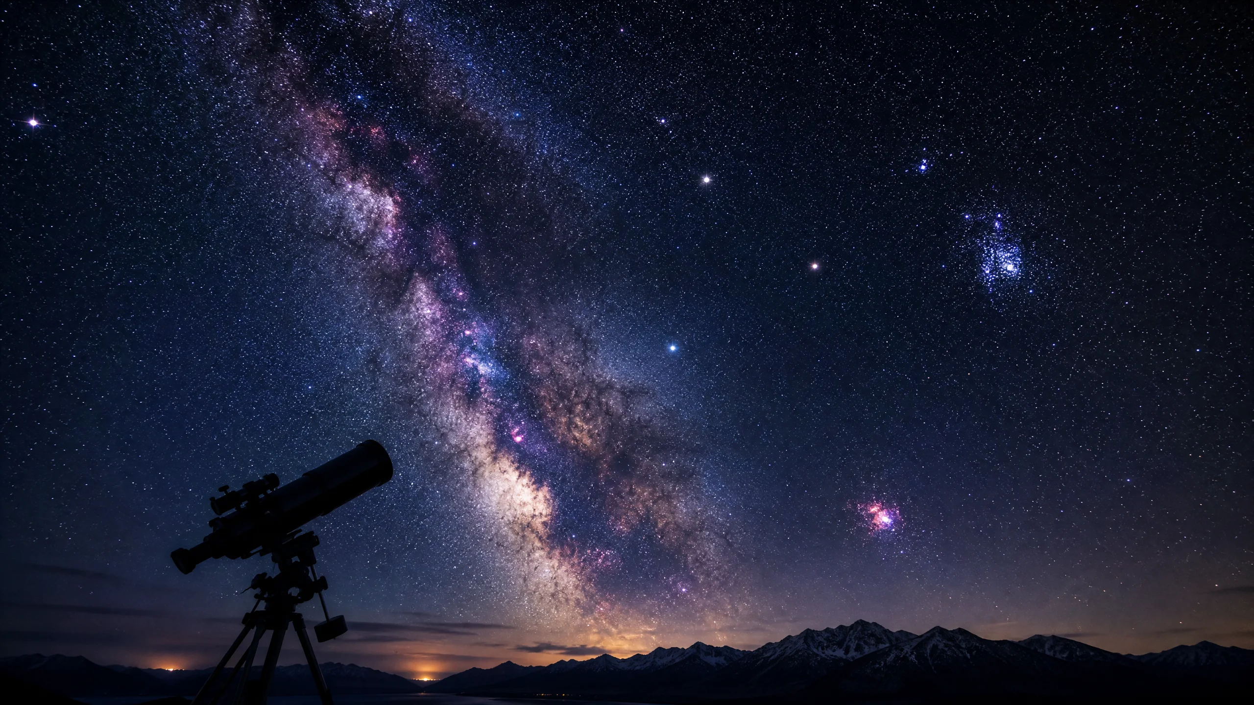 猎户座﻿区域星座尺度深空天体分布